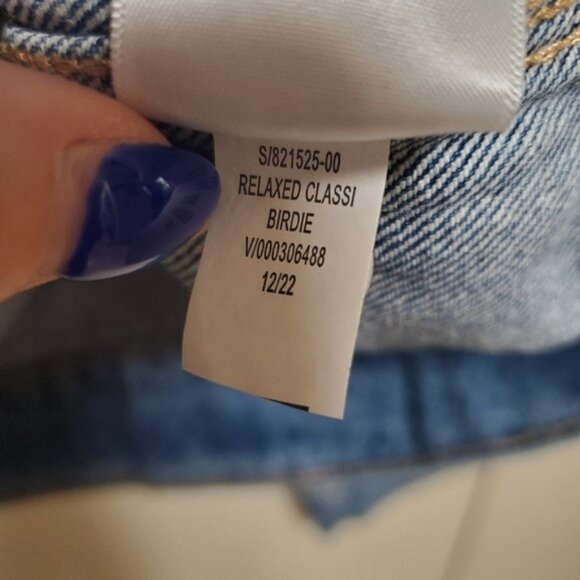 NWT Denim Jacket Old Navy Relaxed Classic XXL Birdie - Picture 12 of 14